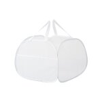 Kitchen gadgets clearance mesh laundry basket large ouverture avec poches latrales respirant et robuste ...