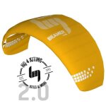 Kite surf - ailes de traction 4 lignes sur poign�e - hq4 - beamer vi - disponible en plusieurs tailles ...