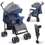 Kitytety poussette canne - de 6 - 36 mois jusqu 15 kg - dossier rglable lucarne visuelle pliage facile ...