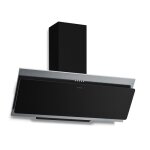 Klarstein alessia hotte aspirante 90 cm hotte d�corative 404 m� / h a + + + led 3 vitesses inox & verre ...