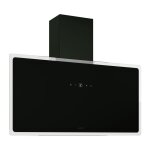 Klarstein alizeedge hotte aspirante 90 cm tactile silencieuse 487 m� / h extraction / recyclage dair ...