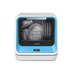 Klarstein amazonia mini lave vaisselle pose libre compact 7 programmes 5l réservoir ou raccordement silencieux ... Klarstein amazonia mini lave vaisselle pose libre compact 7 programmes 5l réservoir ou raccordement silencieux ...