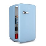 Klarstein audrey evo rfrigrateur 112 l mini frigo design rtro mini bar silencieux compact 3 couleurs ...