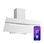 Klarstein bigbite hotte aspirante 90 cm - hotte d�corative 417 m� / h a + + + led 3 vitesses & boost ...