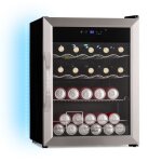 Klarstein coachella 65 smart r�frig�rateur � boissons commande par wifi mini bar frigo design en acier ...
