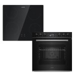 Klarstein controlsync ensemble four encastrable capacit 72 l & plaque de cuisson  induction 4 zones ...