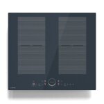 Klarstein delicatessa plaque � induction 60 cm 7000 w flexzone booster table de cuisson � induction anthracite ...