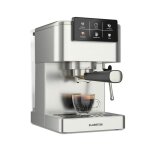 Klarstein steelpresso machine  expresso porte - filtre machine  caf barista cran tactile 20 bars ...