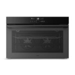 Klarstein velaire four encastrable 90 cm 127l 16 modes chaleur tournante nettoyage facile minuterie classe ...