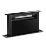 Klarstein velaire hotte aspirante escamotable 60 cm �l�gante minimaliste cee a + + 853 m� / h noir