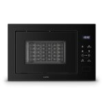 Klarstein velaire micro - ondes encastrable 25 l avec grill 850w 1200w grill 8 programmes commande tactile ...