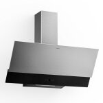 Klarstein verosteel hotte aspirante 90 cm hotte décorative 624 m³ / h a + + commandes tactiles led inox ... Klarstein verosteel hotte aspirante 90 cm hotte décorative 624 m³ / h a + + commandes tactiles led inox ...