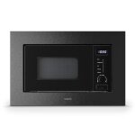 Klarstein verosteel micro - ondes encastrable avec grill - 20l 700w 8 programmes tactile acier inox acier ...