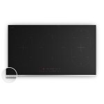 Klarstein verosteel plaque induction 5 zones 90cm 12200w curseur tactile minuterie plaque induction encastrabl ...