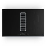 Klarstein verosteel plaque à induction avec hotte intégrée 80 cm élégante minimaliste 8400 w noir Klarstein verosteel plaque à induction avec hotte intégrée 80 cm élégante minimaliste 8400 w noir