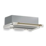 Klarstein victoria hotte aspirante 60cm hotte  tiroir 358 m / h classe a + + led vacuation & recirculation ...