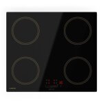 Klarstein victoria plaque induction 60 cm 4 foyers fonction minuterie plaque de cuisson � induction boosters ...