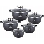 Klnberg lot de 10 casseroles avec revtement antiadhsif idal pour tous feux kb4060