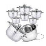 Klönberg set de 12 casseroles acier inoxydable inductionavec couverclefonctionnel kb2503 Klönberg set de 12 casseroles acier inoxydable inductionavec couverclefonctionnel kb2503