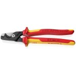 Knipex vde stepcut xl 95 18 225 pince coupe - câbles Knipex vde stepcut xl 95 18 225 pince coupe - câbles