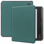 Pour kobo libra colour ebook housse de protection souple tpu antichoc housse de protection - vert