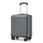 Kono valise cabine 45x36x20cm valise de voyage trolley rigide en abs petite avec bagages � main � 4 roulettes ...