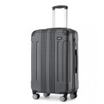 Kono valise grande 76x50x30cm valise de voyage rigide abs + pc bagage � main � 4 roulettes petite ultra ...