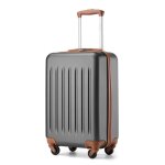 Kono valise cabine taille 54. 5x34x21. 5cm valise de voyage rigide en abs � 4 roulettes l�ger trolley ...