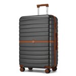 Kono valise grande taille 76. 5x50. 5x29cm rigide abs + pc valise de voyage  roulettes valises avec ...
