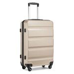 Kono valise moyenne taille 66x45x26cm rigide ultra l�gere � 4 roulettes pivotantes valise de voyage soute ...