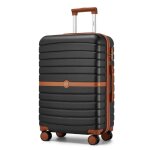 Kono valise moyenne taille 68x46. 5x26. 5cm rigide abs + pc valise de voyage  roulettes valises avec ...