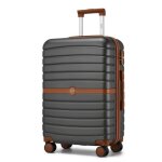 Kono valise moyenne taille 68x46. 5x26. 5cm rigide abs + pc valise de voyage à roulettes valises avec ... Kono valise moyenne taille 68x46. 5x26. 5cm rigide abs + pc valise de voyage à roulettes valises avec ...