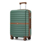 Kono valise moyenne taille 68x46. 5x26. 5cm rigide abs + pc valise de voyage  roulettes valises avec ...