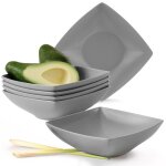 Konsimo epiri assiettes creuses 6 pi�ces c�ramique premium design moderne lave - vaisselle / micro - ...