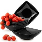 Konsimo epiri assiettes creuses 6 pi�ces c�ramique premium design moderne lave - vaisselle / micro - ...