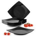 Konsimo epiri assiettes plates 6 pices cramique premium design moderne lave - vaisselle / micro - ondes ...