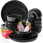 Konsimo service de table complet victo avec bols set de vaisselle (18 pièces) pour 6 personnes faïence ... Konsimo service de table complet victo avec bols set de vaisselle (18 pièces) pour 6 personnes faïence ...