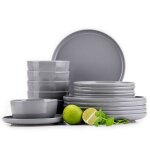 Konsimo service de table complet victo avec bols set de vaisselle (18 pièces) pour 6 personnes faïence ... Konsimo service de table complet victo avec bols set de vaisselle (18 pièces) pour 6 personnes faïence ...