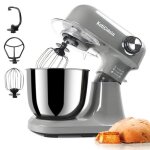 Koticidsin robot patissier 1500w 12 + p vitesses robot cuisine avec bol 5. 5l fouet batteur crochet