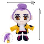 Kpop demon hunters peluche kpop rumi figurine cadeau pour les fans de kpop décoration d?halloween objet ... Kpop demon hunters peluche kpop rumi figurine cadeau pour les fans de kpop décoration d?halloween objet ...