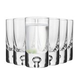 Krosno lagrima verres � vodka avec base �paisse lot de 6 30 ml