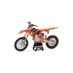 Moto miniature 1 / 12 - ktm - 450 sxf factory racing - orange - rplique aaron plessinger - newray