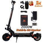 Kukirin g2master - scooter �lectrique - 52 v - 208 ah - trottinette �lectrique tout - terrain pliable ...