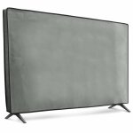 Kwmobile - 51701. 25 - housse ecran tv compatible avec 43 tv - protection decran television - gris clair ...