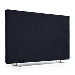 Kwmobile - 51705. 17 - housse ecran tv compatible avec 75 tv - protection decran television - bleu fonce ...