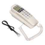 Kxt777cid tlphone mural filaire affichage lcd calendrier recomposition ligne fixe filaire pour htel ...