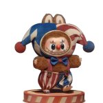 Labubu - clown de cirque halloween - les monstres big into energy series - pendentif en peluche vinyle ...
