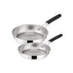 Lagostina lot de 2 poêles inox 24 / 28cm - 012896600002 Lagostina lot de 2 poêles inox 24 / 28cm - 012896600002