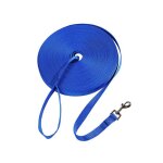 Laisse dentraînement pour chien de compagnie 10 m - bleu Laisse dentraînement pour chien de compagnie 10 m - bleu