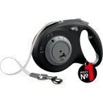 Laisse � enrouleur - flexi - select - 7 m - r�glable - pour chien jusqu� 25 kg